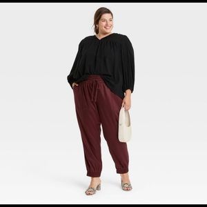 NEW Burgundy Joggers